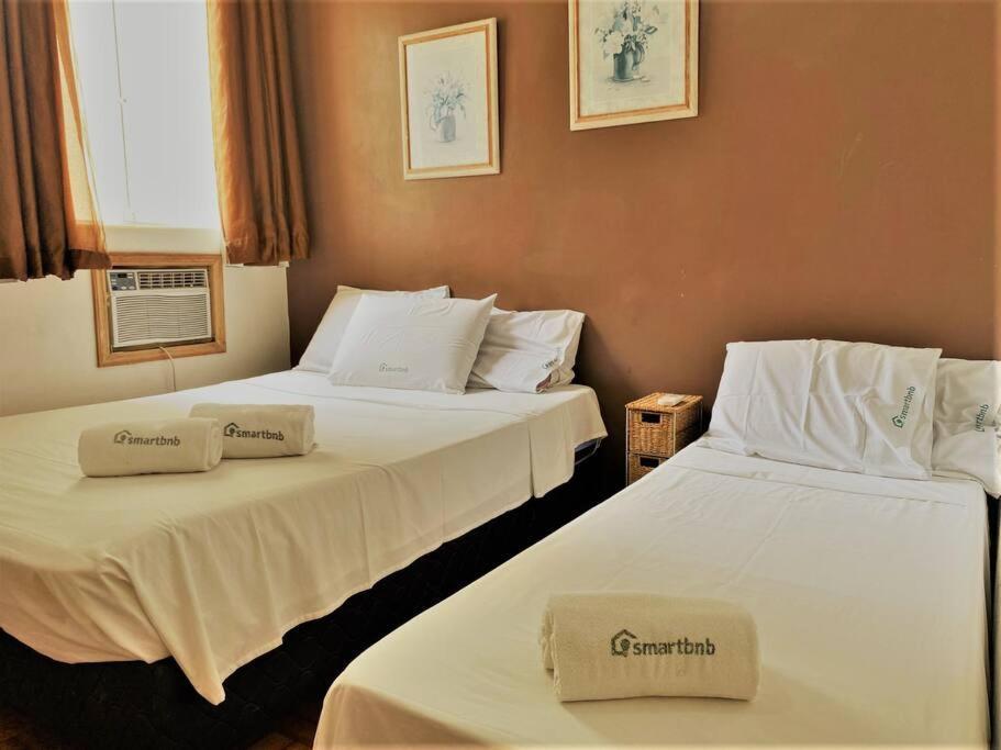 Apartamento Com Dois Quartos Na Orla De Copacabana リオデジャネイロ エクステリア 写真